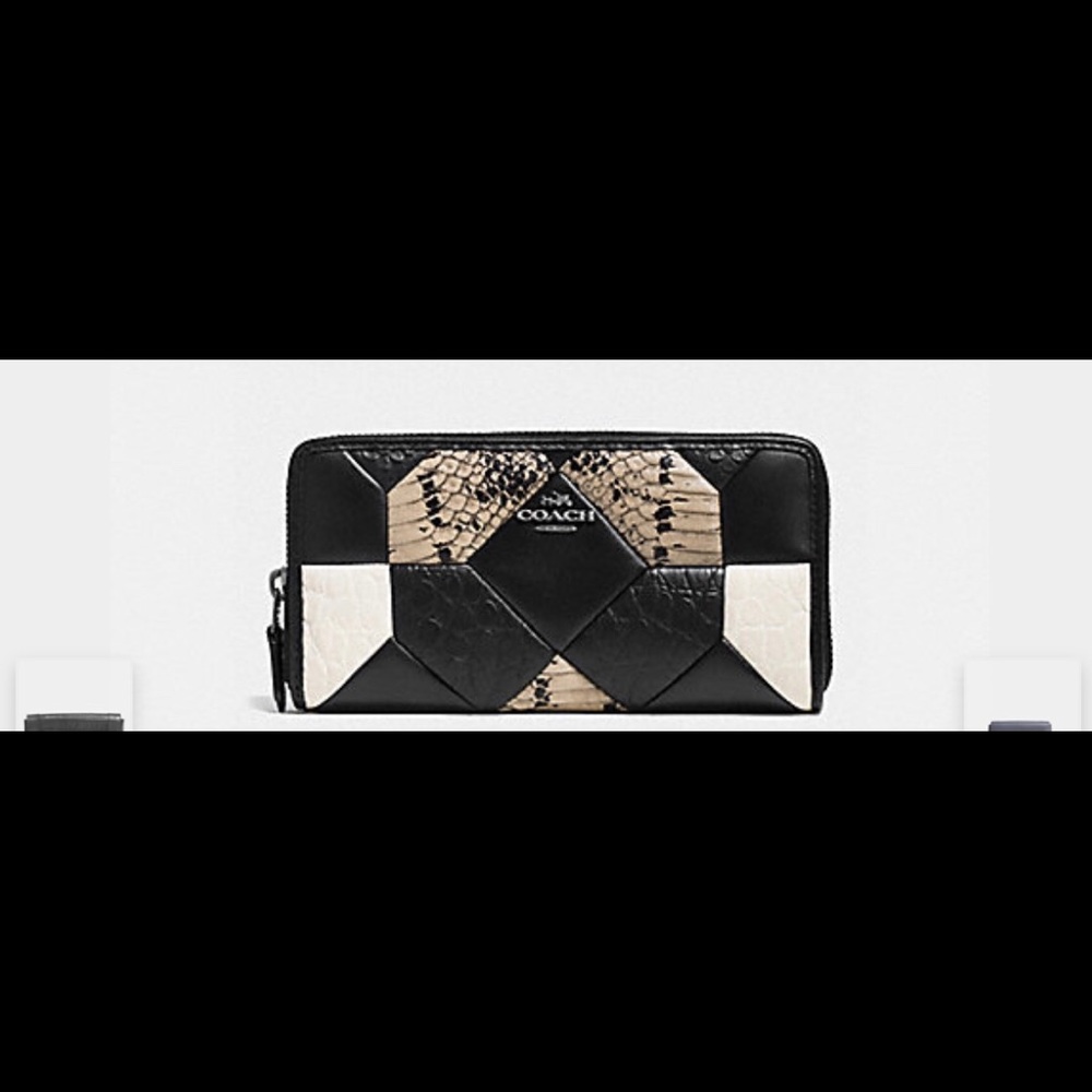 Coach Accordion Zip Wallet